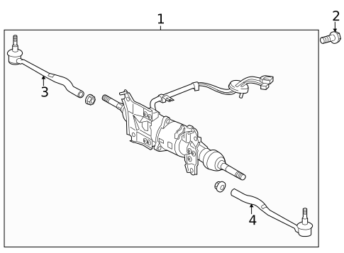 Rear Steering Components for 2020 Lexus GS350 #0