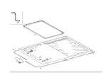 2027820331 - Electric Sliding/Lifting Roof: Guide for Mercedes-Benz: C220, C230, C280, C43 AMG Image