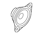 8W0035303 - Body: Speaker for Audi: A4, A4 allroad, A4 Quattro, A5 Quattro, A5 Sportback, RS5, RS5 Sportback, S4, S5, S5 Sportback Image