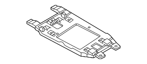 8W0907514 - Body: Radio Amplifier Bracket for Audi Image