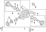 N91035202 - : Front Mount Bolt for Audi Image