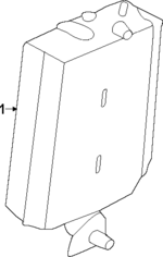 RR3Z13C788B - : Control Module for Ford: Mustang Image