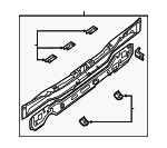 G91105UDMB - Body: Rear Body Panel for Nissan Image