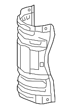 181215BFA00 - Exhaust: Converter Shield for Honda: Accord, Civic Image