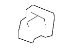 914805018 - Body: Bumper Cover Nut for Suzuki Image