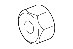 90037701002 - Engine: Inlet Pipe Nut for Porsche: 911, Cayman, Panamera Image
