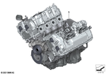 11005A6F129 - Engine: Short Engine for BMW Image