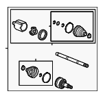 85838009 - Suspension: Axle Assembly for Cadillac: Escalade, Escalade ESV Image