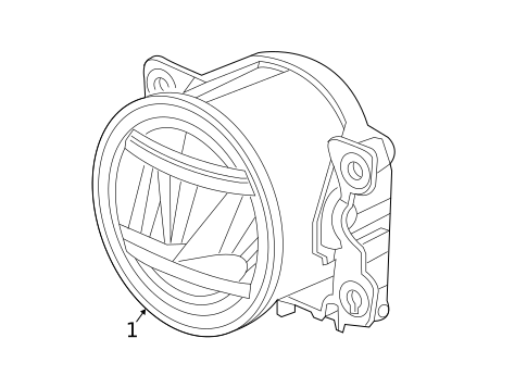 Fog Lamps for 2019 Acura TLX #1
