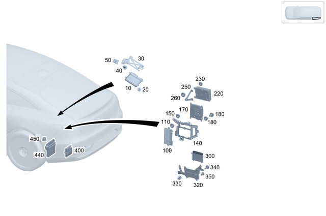 9006441 - Electrical Equipment and Instruments: Control Unit for Mercedes-Benz: EQE 350, EQE 350 SUV, EQE 350+, EQE 350+ SUV, EQE 500, EQE 500 SUV, EQE AMG, EQE AMG SUV, EQS 450, EQS 450 SUV, EQS 450+, EQS 450+ SUV, EQS 580, EQS 580 SUV, EQS AMG, Maybach EQS 680 SUV Image image