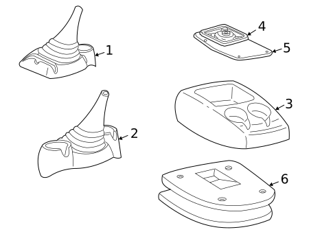 Mini Console for 2002 Mazda B3000 #0