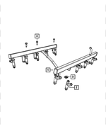 5038015AB - Fuel: Fuel Rail for Mopar Image