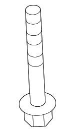 90119A0259 - Suspension: Lower Control Arm Bolt for Lexus: ES300h, ES350, RX350, RX350L, RX450h, RX450hL Image