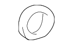 6931804010 - Body: Door Latch Seal for Toyota Image