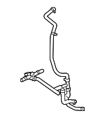 LK4Z18B402E - HVAC: Connector Hose for Ford: Transit-150, Transit-250, Transit-350, Transit-350 HD Image