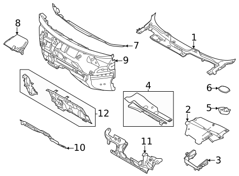 Cowl for 2021 Land Rover Discovery Sport #0