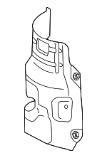 CY0340870A - : 2007-2015 Mazda - Heat Shield for Mazda: 6, CX-9 Image