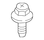 GJ2168885B02 - Body: Trunk Side Trim Fastener for Mazda: 2, 3, 5, 6, 626, CX-3, CX-30, CX-5, CX-50, CX-7, CX-70, CX-9, CX-90, Miata, Millenia, MPV, MX-3, MX-30 EV, MX-5 Miata, MX-6, Protege, Protege5, RX-8 Image