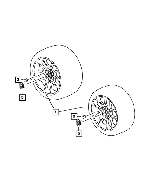 Wheels, Tires and Hardware for 2010 Dodge Viper #0