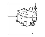 8535550081 - Body: Washer Reservoir for Lexus: LS460, LS600h Image