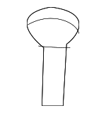 6106222AA - Body: Bracket Screw for Fiat: 500, 500E Image