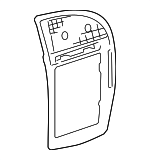 15792817 - Body: Center Bezel for Saab: 9-7x Image