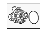 11537586885 - Cooling System: Thermostat Unit for BMW Image