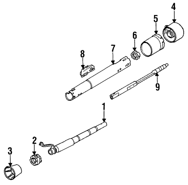 7841282 - Steering: Shaft for GM Image