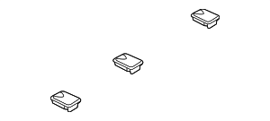 8V5887301DS2 - Body: Package Tray Trim Cap for Audi Image