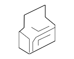 11A809622 - Body: Hinge Reinforced for Audi Image