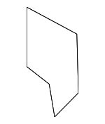 11A809065 - Body: Hinge Pillar Reinforced Center Support for Audi Image
