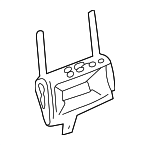 88934527 - Body: Guide Assembly for Cadillac: Escalade | Chevrolet: Suburban 1500, Suburban 2500, Tahoe | GMC: Yukon, Yukon XL 1500, Yukon XL 2500 | Hummer: H2 Image