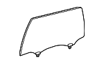 2008-2022 Toyota Sequoia - Door Glass