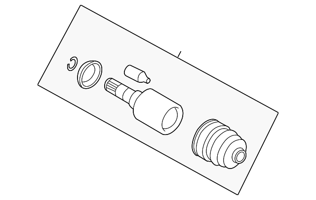 28392FG010 - Inner Joint Assembly 2008-2021 Subaru | Subaru