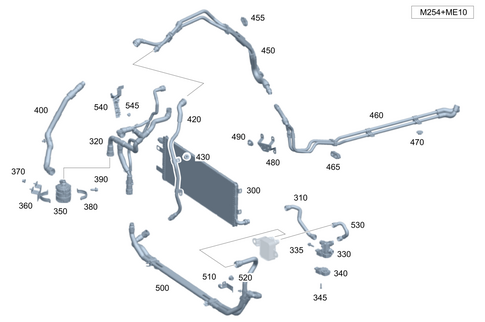 Battery Cooling System for 2024 Mercedes-Benz GLE450e #0