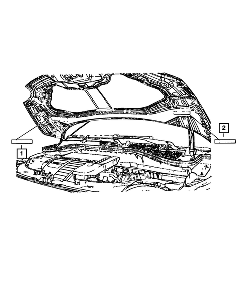 Under Hood for 2014 Fiat 500 #1