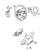 1SQ331DVAB - Steering: Steering Wheel for Jeep: Liberty Image