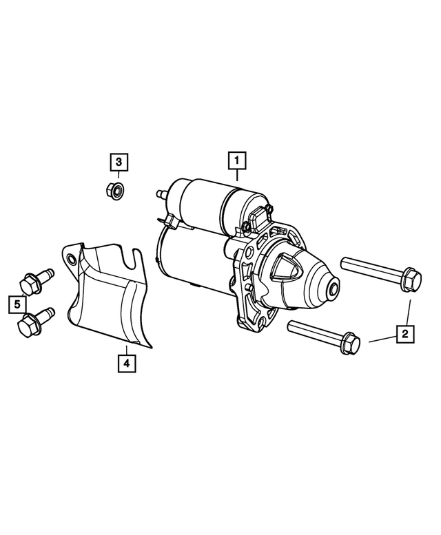 6101986 - Electrical: Hex Head Screw And Washer for Mopar Image image