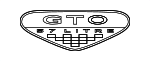 92155831 - Body: Nameplate for Pontiac: GTO Image image