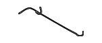 9J70031047 - Wiper &amp; Washer: Windshield Washer Hose for Hyundai Image