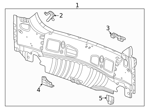 Rear Body for 2024 Chevrolet Trailblazer #0