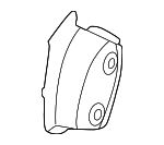 63137SL000 - : Drip Molding for Subaru Image