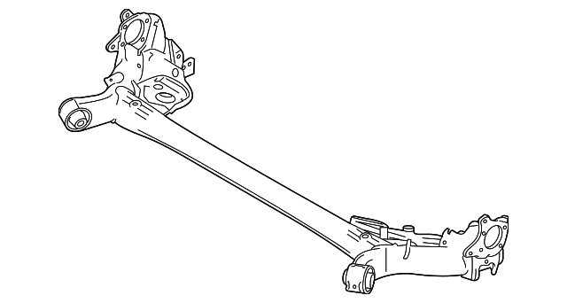 DGJ4-28-B0XC - Axle Beam - 2020-2025 Mazda CX-30 | Mazda Swag