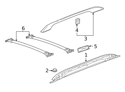 Luggage Carrier for 2013 Chevrolet Equinox #0