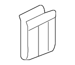 11610770 - Body: Rail Cover Clip for Chevrolet: Equinox | GMC: Terrain Image