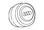 8V0880201AQ6PS - Electrical: Steering Wheel Air Bag for Audi Image