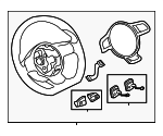 8V0419091ABIWG - : Steering Wheel for Audi: S3 Image