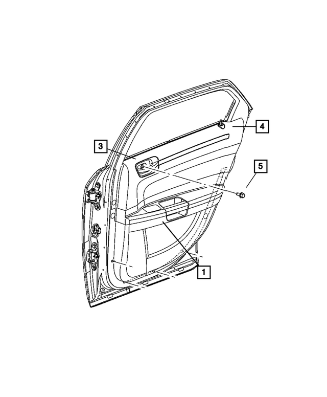 1AZ62BD1AA - Doors and Related Parts: Switch Bezel for Mopar Image image