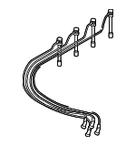 224403S510 - : Plug Wire Set for Nissan Image