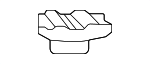 68497512AA - Cooling System: Radiator Insulator for Mopar Image